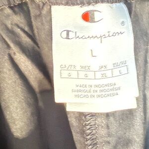 Champion Cargo Pants Black Size L Jogger Style